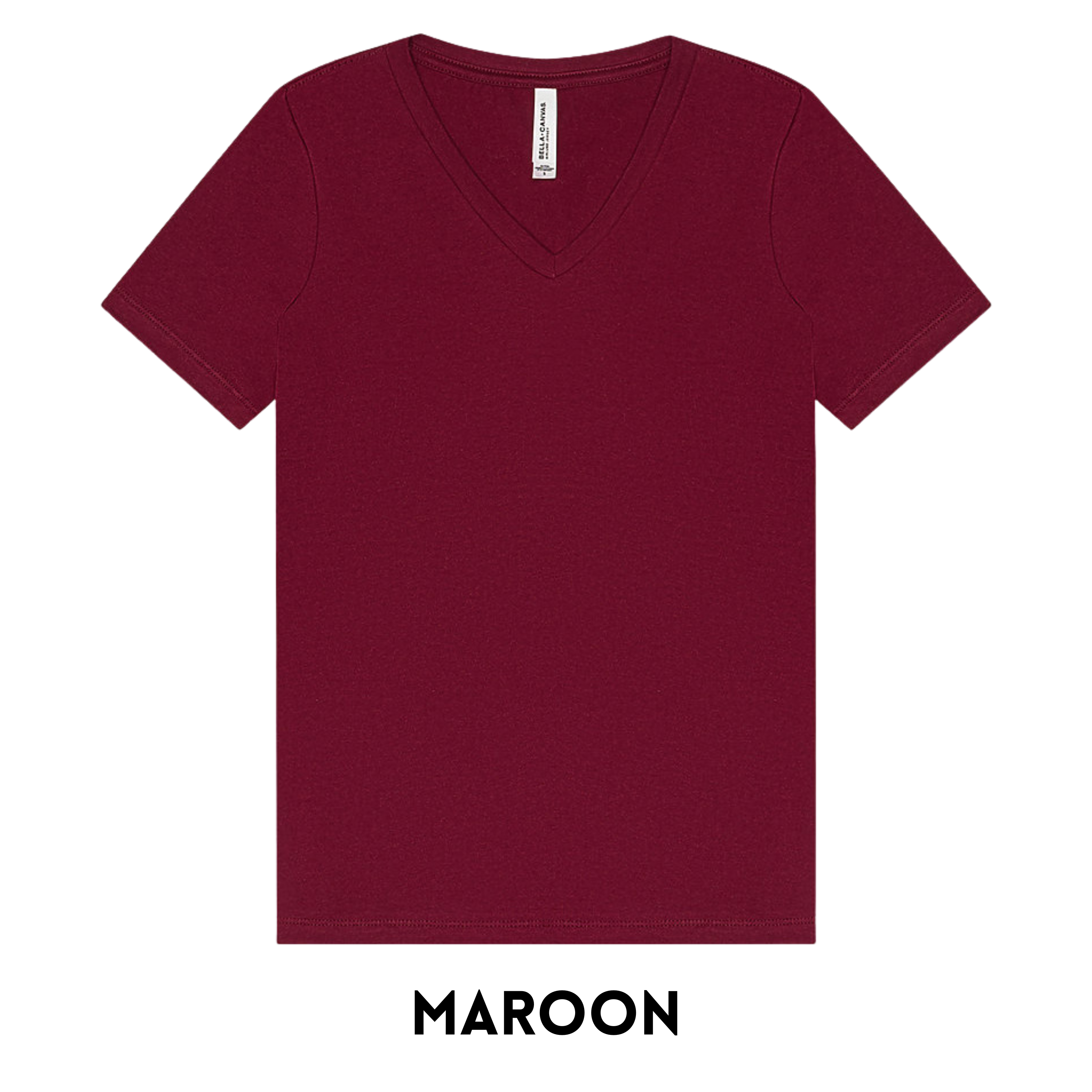 BELLA + CANVAS 6405 WOMEN'S V-NECK TEE'S