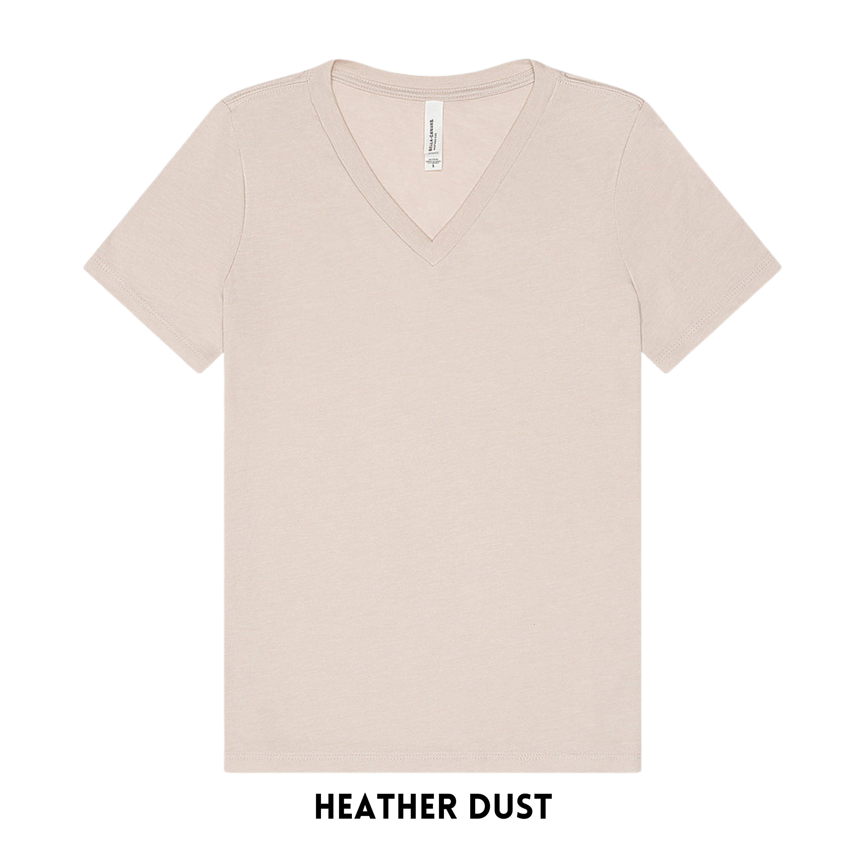 BELLA + CANVAS 6405 WOMEN'S V-NECK TEE'S