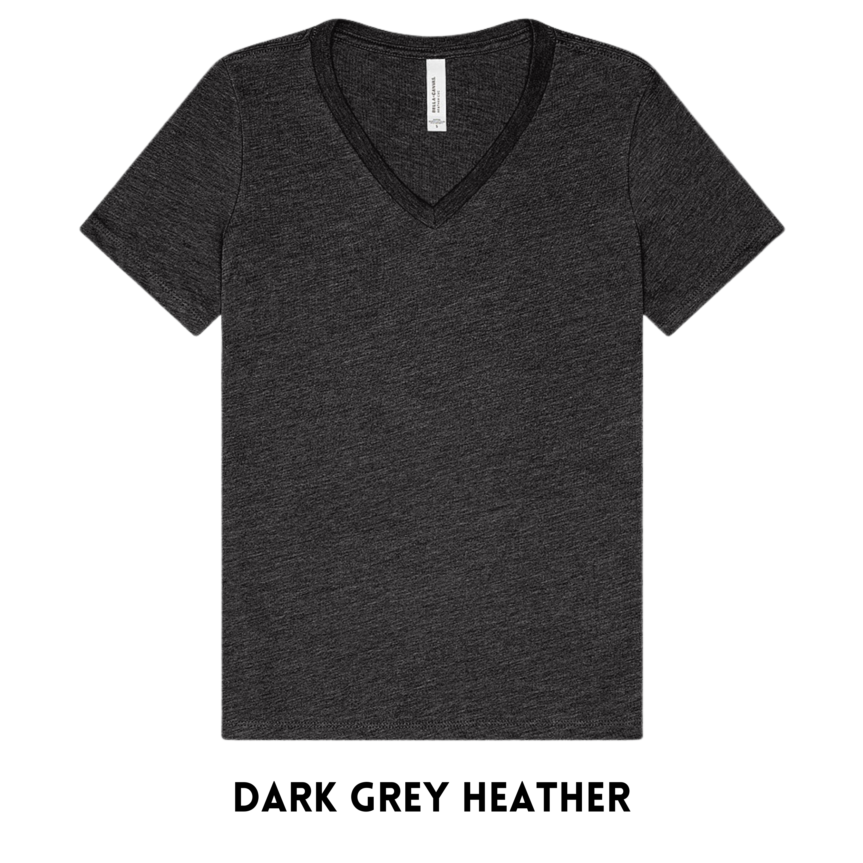 BELLA + CANVAS 6405 WOMEN'S V-NECK TEE'S