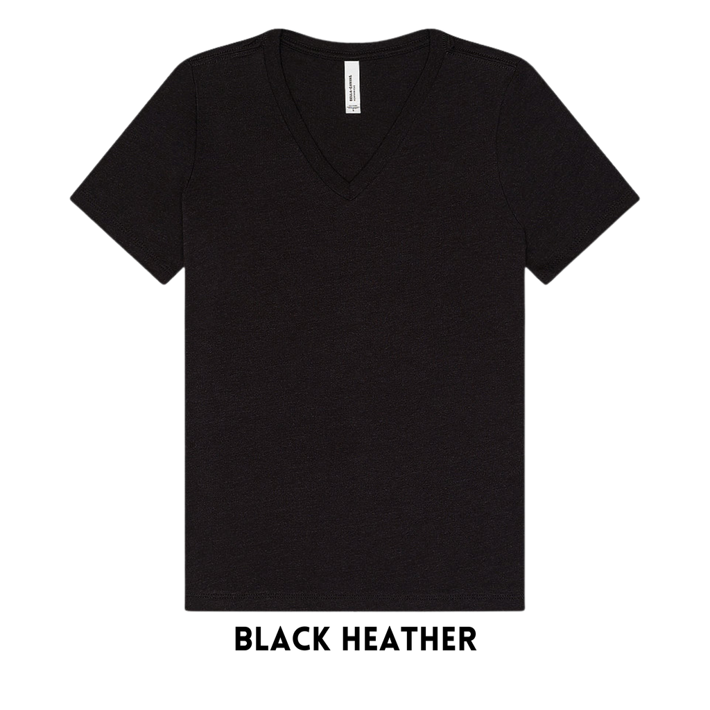 BELLA + CANVAS 6405 WOMEN'S V-NECK TEE'S