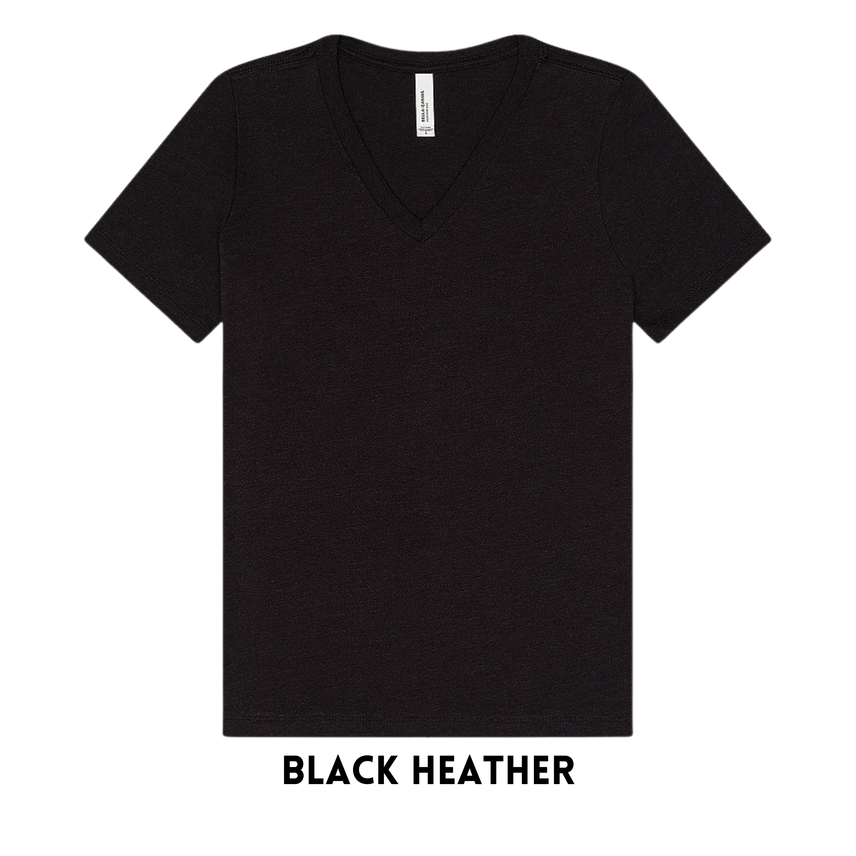 BELLA + CANVAS 6405 WOMEN'S V-NECK TEE'S