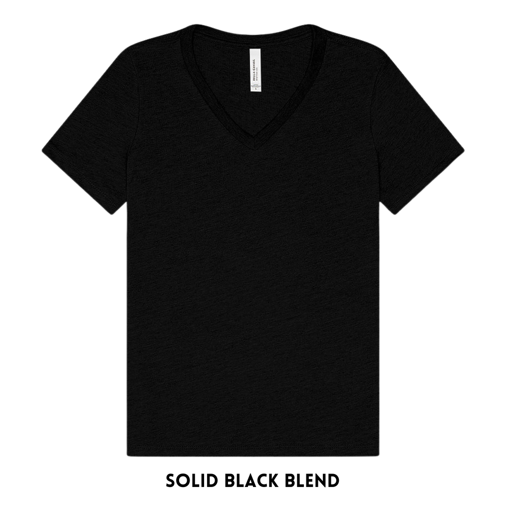 BELLA + CANVAS 6405 WOMEN'S V-NECK TEE'S