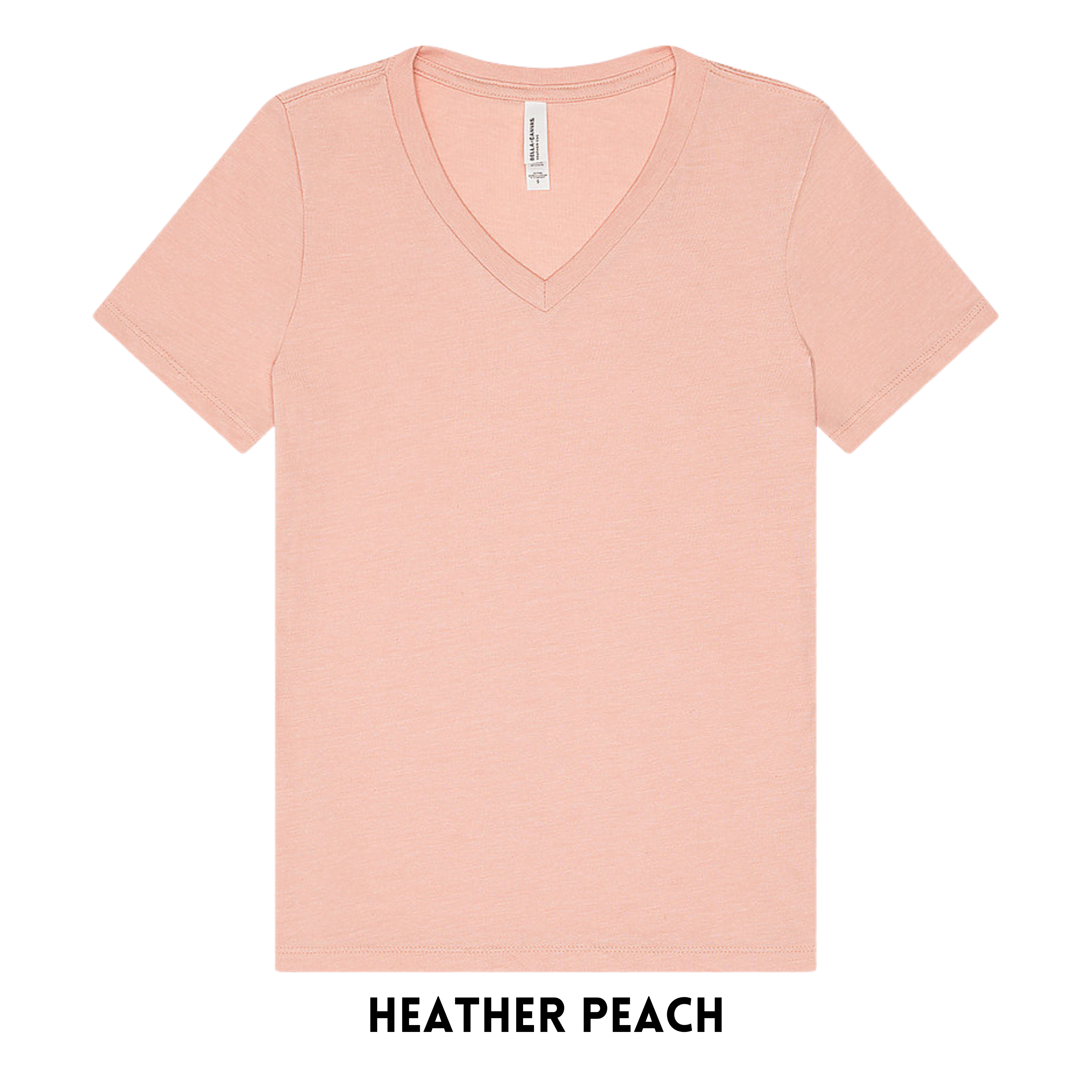 BELLA + CANVAS 6405 WOMEN'S V-NECK TEE'S