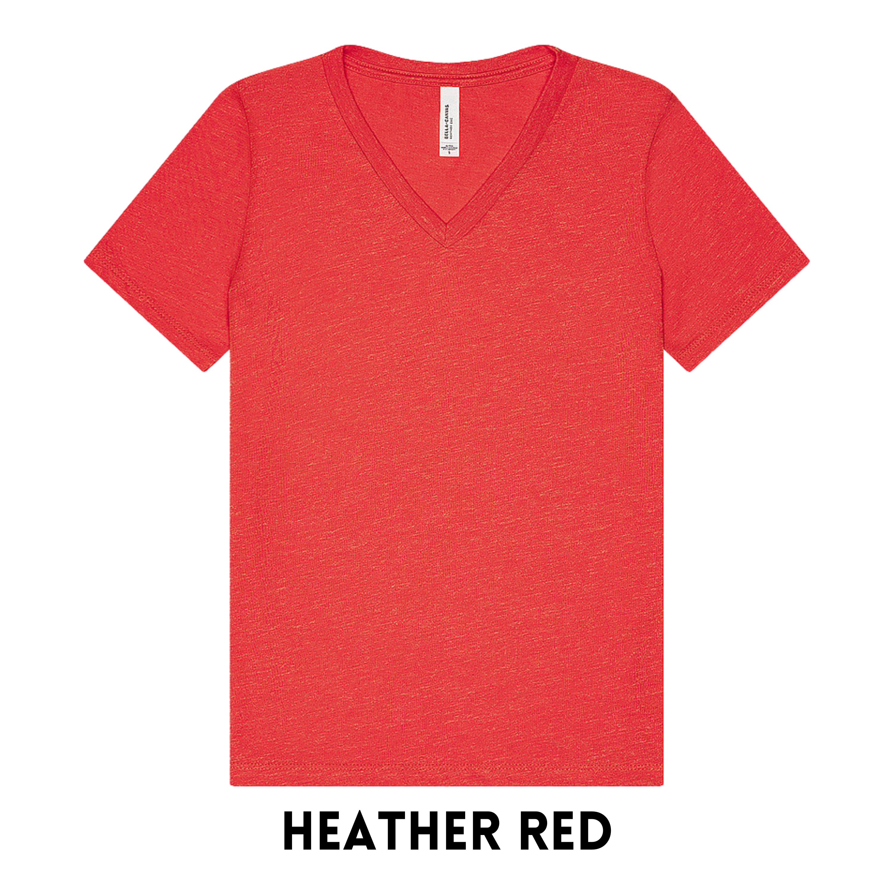 BELLA + CANVAS 6405 WOMEN'S V-NECK TEE'S