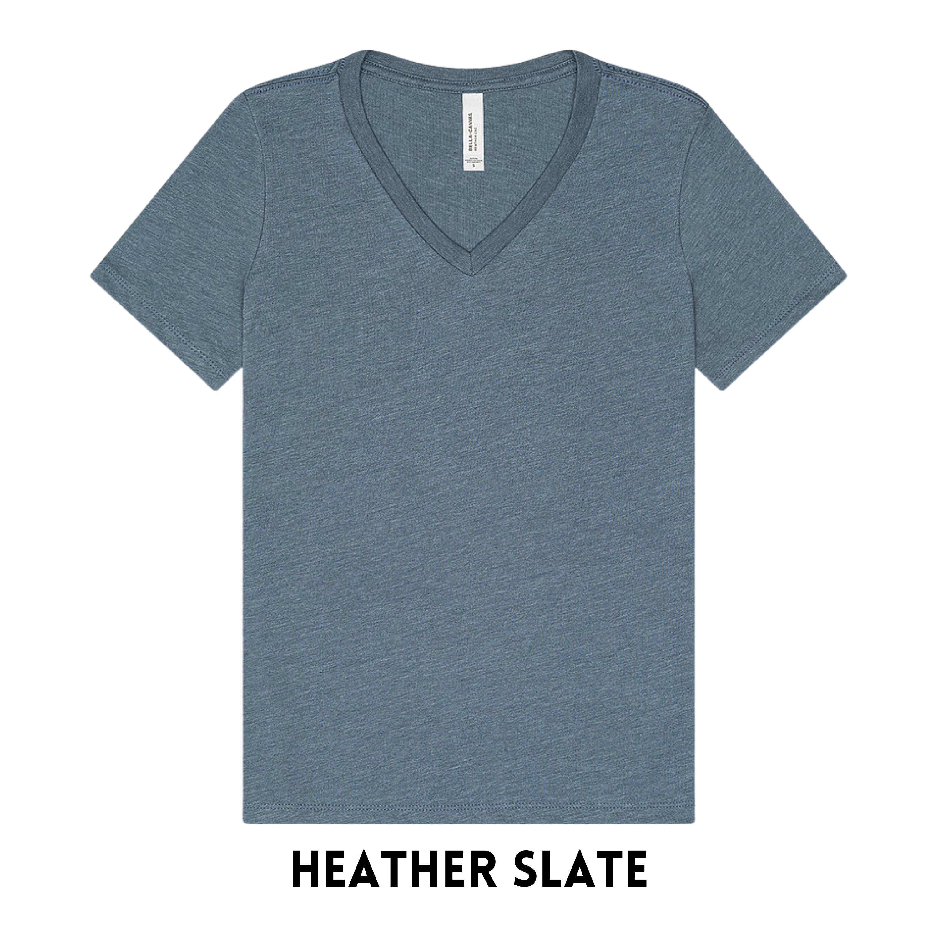 BELLA + CANVAS 6405 WOMEN'S V-NECK TEE'S