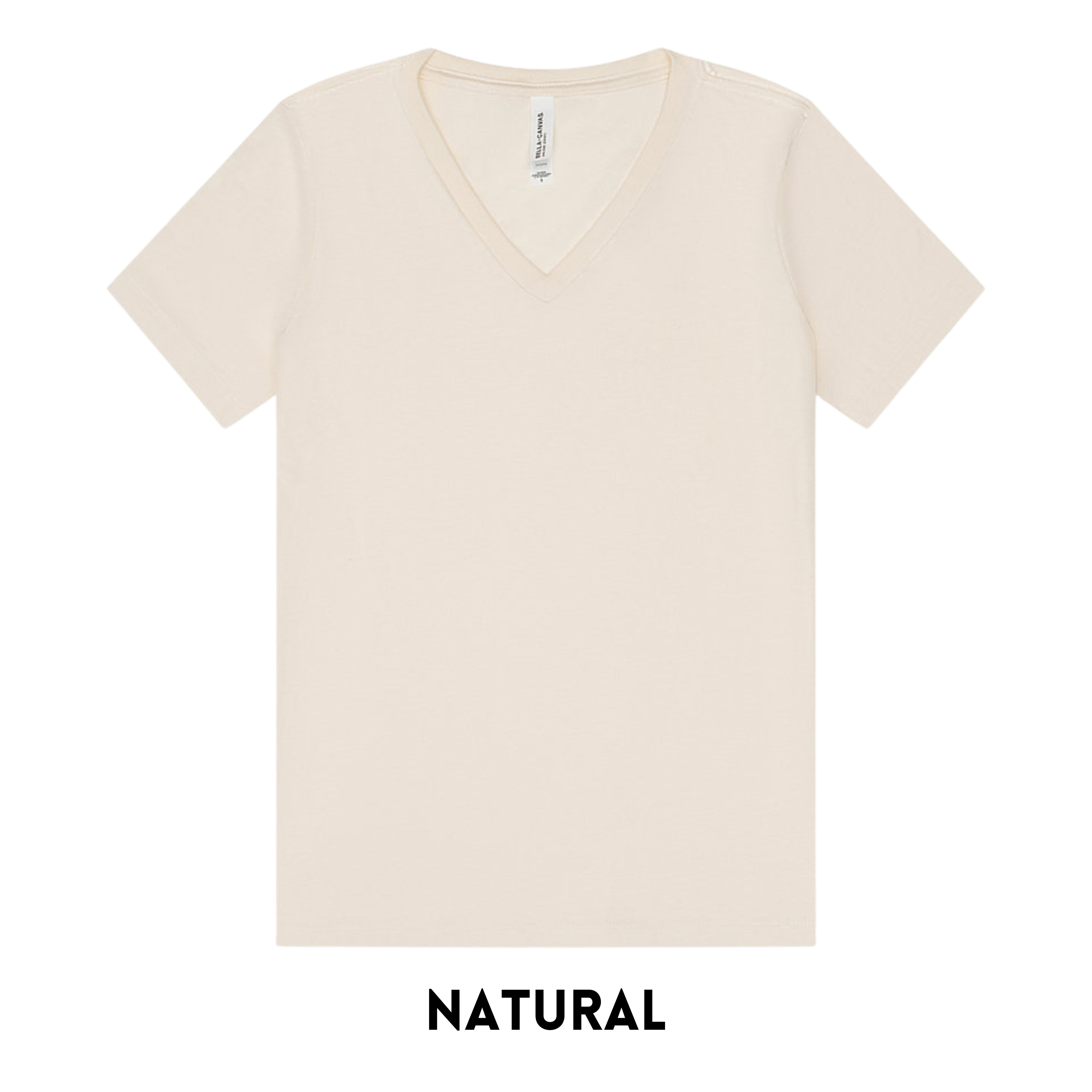 BELLA + CANVAS 6405 WOMEN'S V-NECK TEE'S