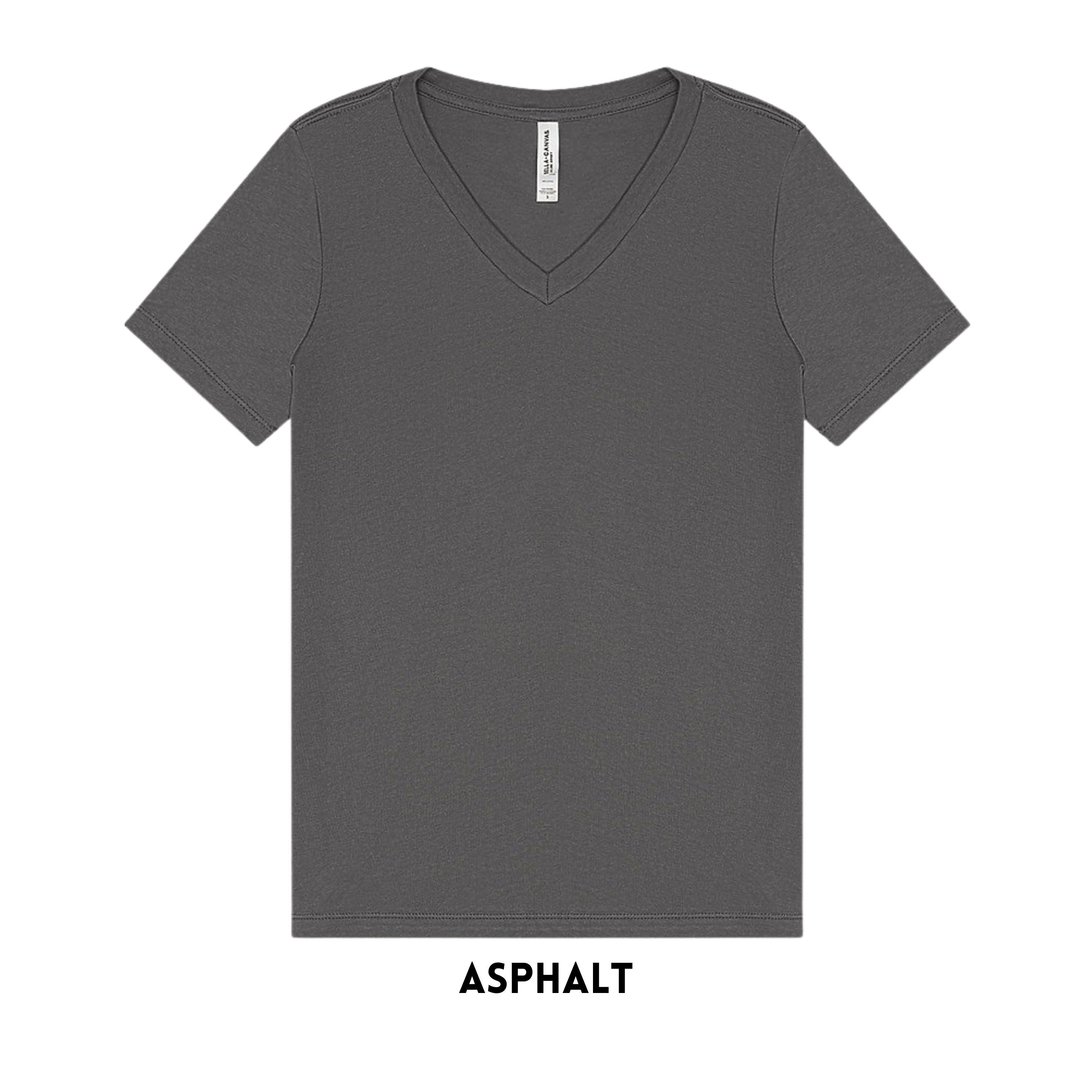 BELLA + CANVAS 6405 WOMEN'S V-NECK TEE'S