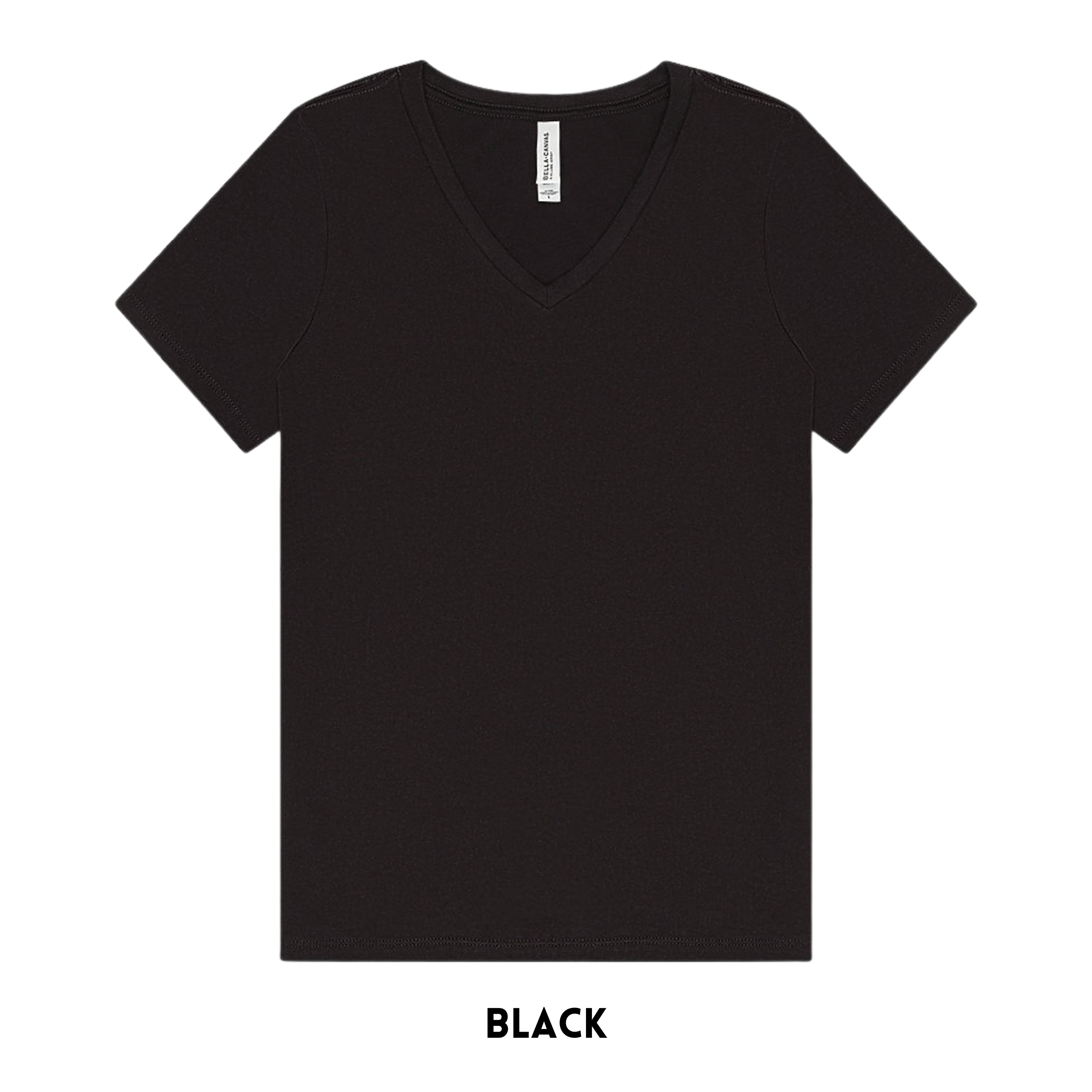 BELLA + CANVAS 6405 WOMEN'S V-NECK TEE'S