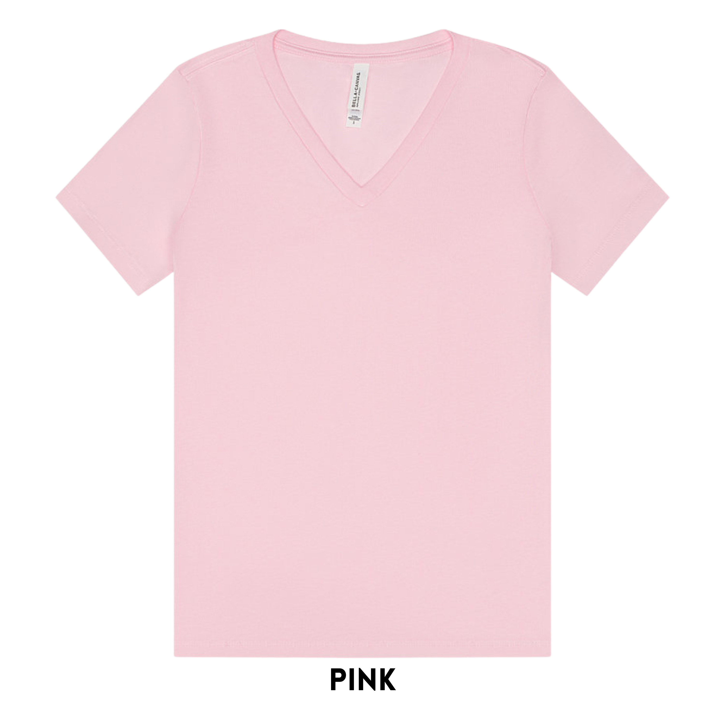BELLA + CANVAS 6405 WOMEN'S V-NECK TEE'S